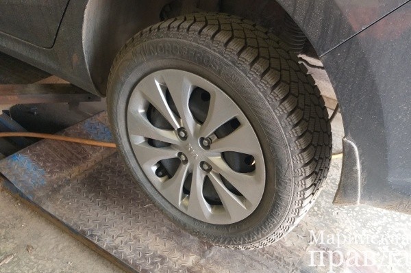 Размер покрышки автомобиля