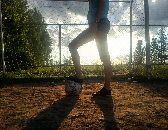 19:40 Мы же спортсмены! Мы и в футбол поиграть не против)