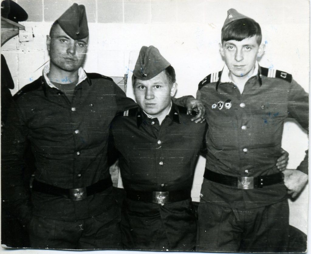 Василий Домрачев в армии