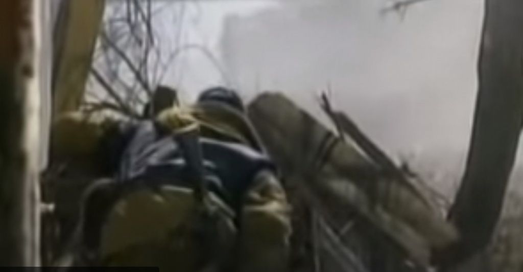 Скриншот кадра из док. фильма "Гнездо Черного ангела".