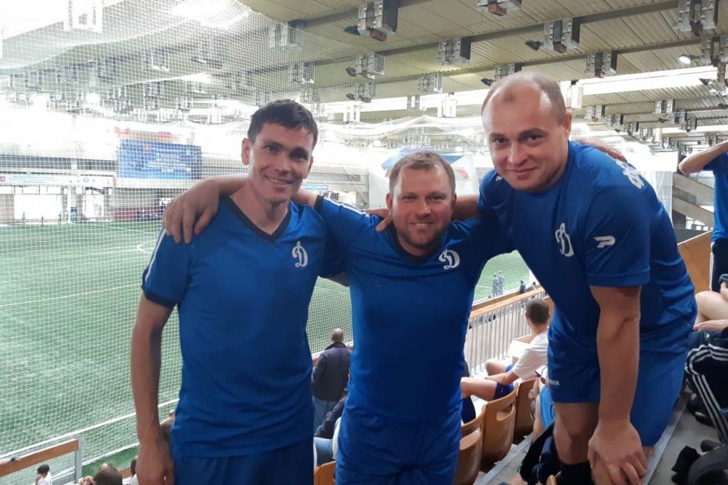 Турнир памяти Яшина в Москве (1). Слева направо - Иванов, Фадеев, Камаев.jpg