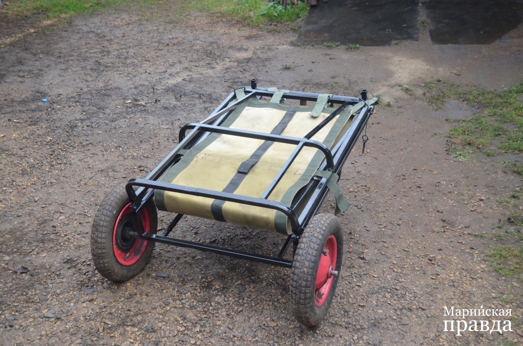 Колеса от садовой тачки - дешево и сердито.JPG