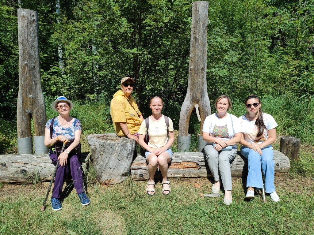 С друзьями всегда приятно путешествовать. (Фото предоставлено МРО ВОИ).