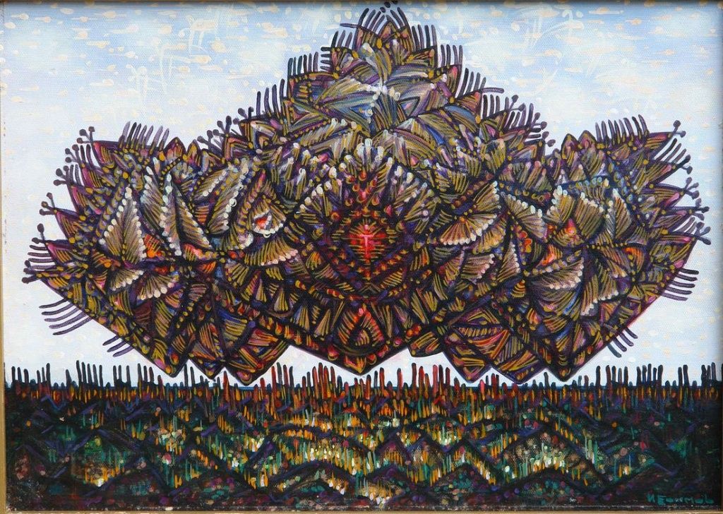 Соприкосновение.1994.Фото из архива художника.JPG