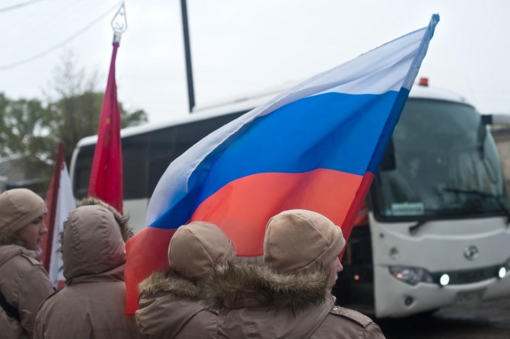 Торжественный момент прощания. (Фото Анны Селиной).