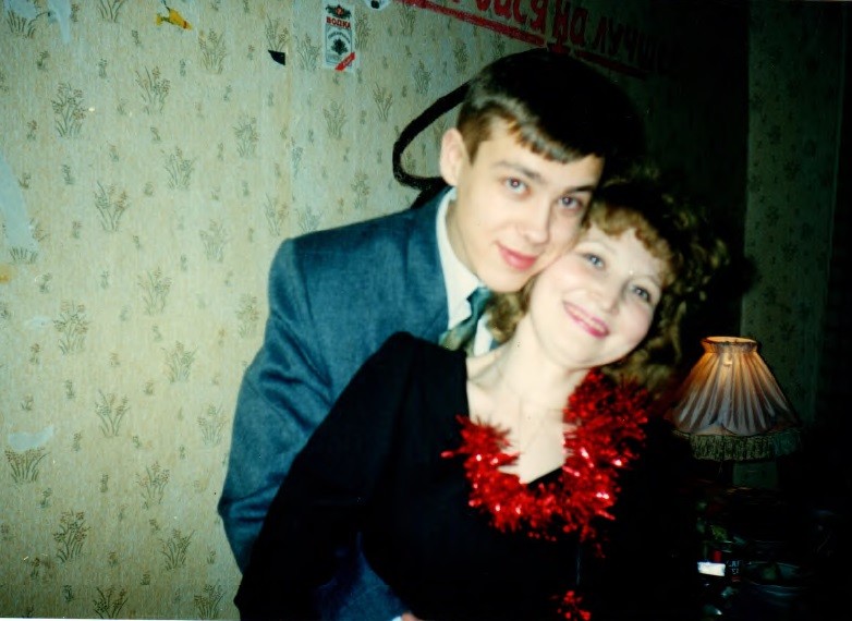 С первого дня свадьбы жена Анжелика - опора для Эдика. (Фото предоставлено Эдуардом Уруковым).