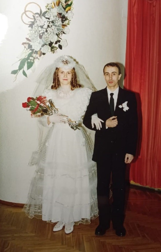 Счастливый свадебный день. (Фото предоставлено Оксаной Букатиной).