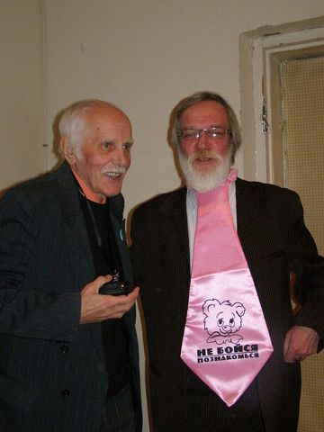 Друзья, соратники, единомышленники... Дмитрий лавров и Борис Веркау. Фото предоставлено ларисой лавровой.jpg