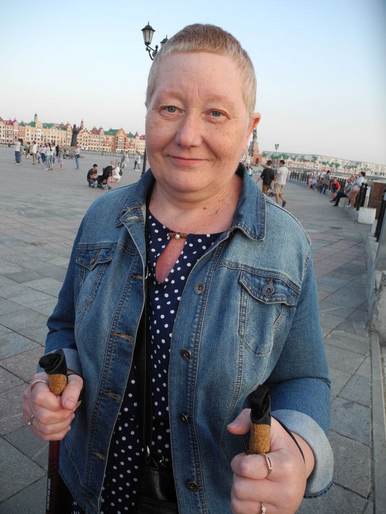 Марина Скулкина намерена продолжить занятия после выписки. (Фото Натальи Кулишовой).