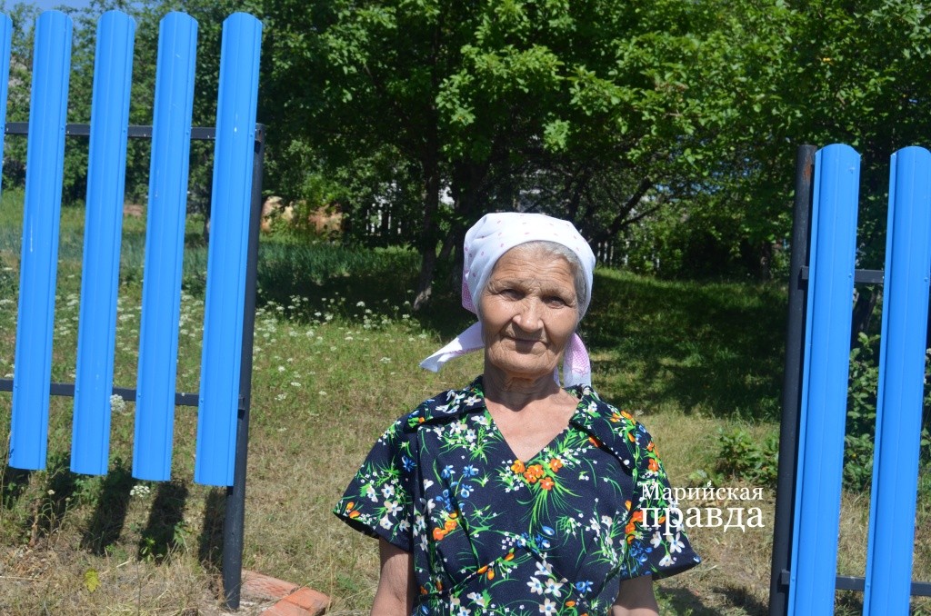 Ветеран Аграфена Куклина тоже пробурила на своем участке скважину - глубиной 43 метра..jpg