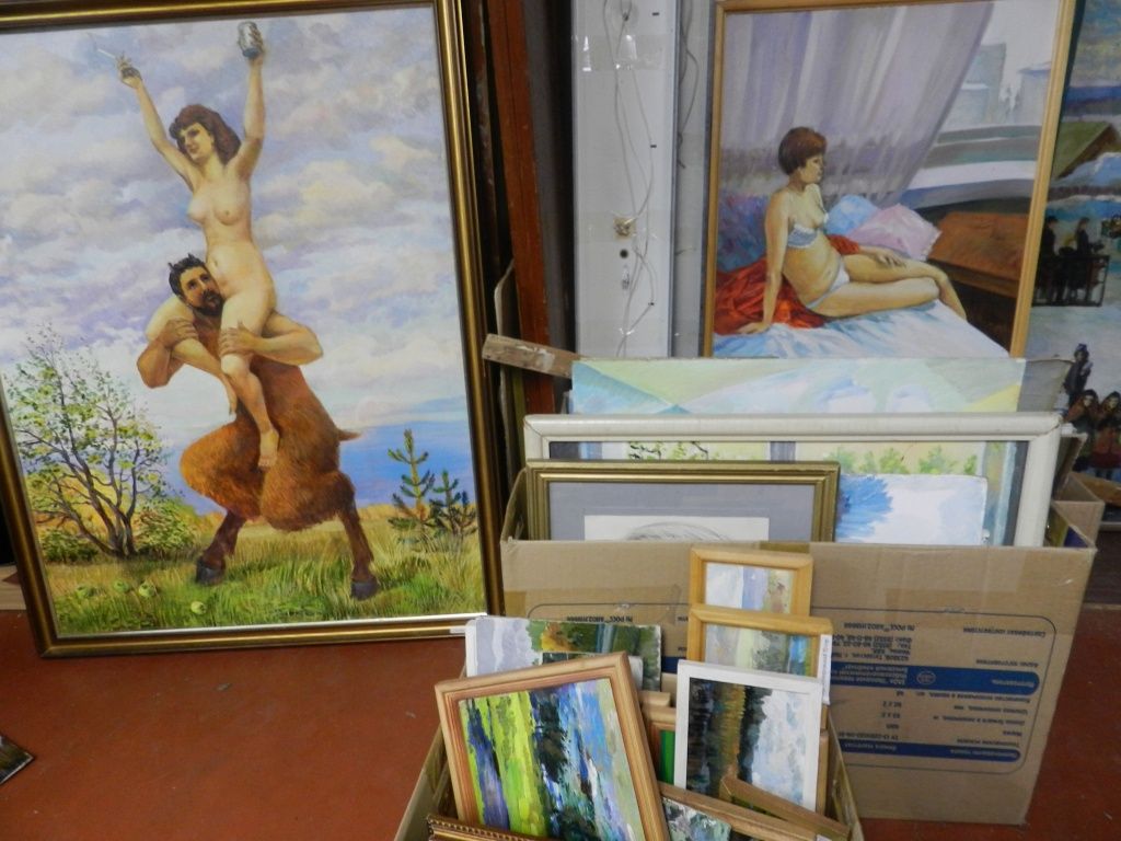 В мастерской