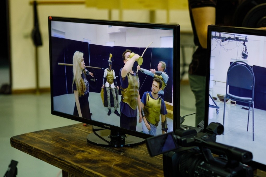 .jpg Обычное место современного театрального режиссера. Фото Е. Никифорова.jpg