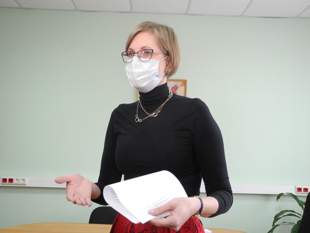 Ситуацию прокомментировала замминистра здравоохранения РМЭ Юлиана Зейтулаева. (Фото Натальи Кулишовой).