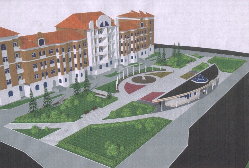 Конкурсный проект, 1-я премия. Архитекторы Мамуткин и Бородов Конкурсный проект, 1-я премия. Архитекторы Мамуткин и Бородов