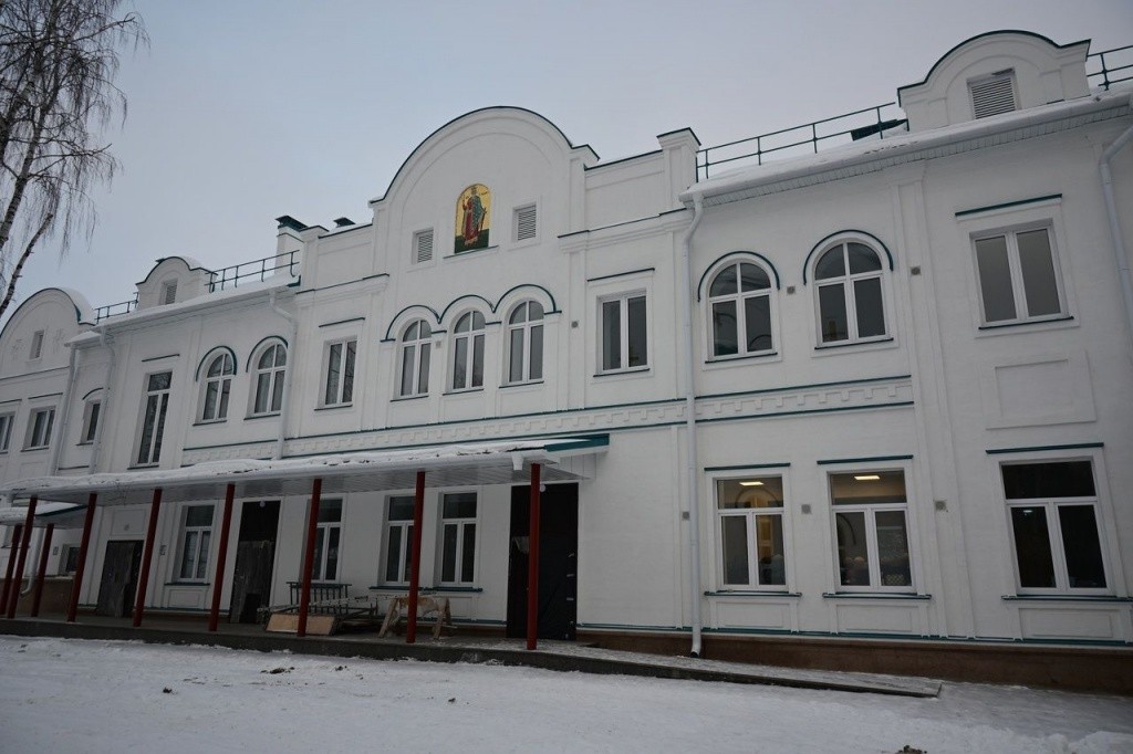 На втором этаже разместится воскресная школа. (Фото пресс-службы Йошкар-Олинской и Марийской епархии).