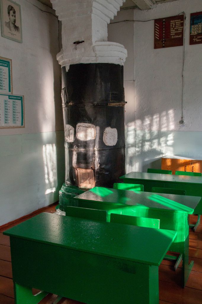 Печки есть практически в каждом помещении