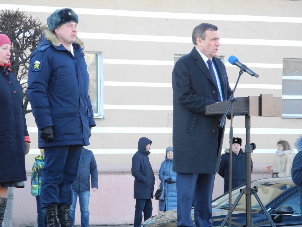 Глава Марий Эл: нам ничего нельзя забывать! (Фото Натальи Кулишовой).