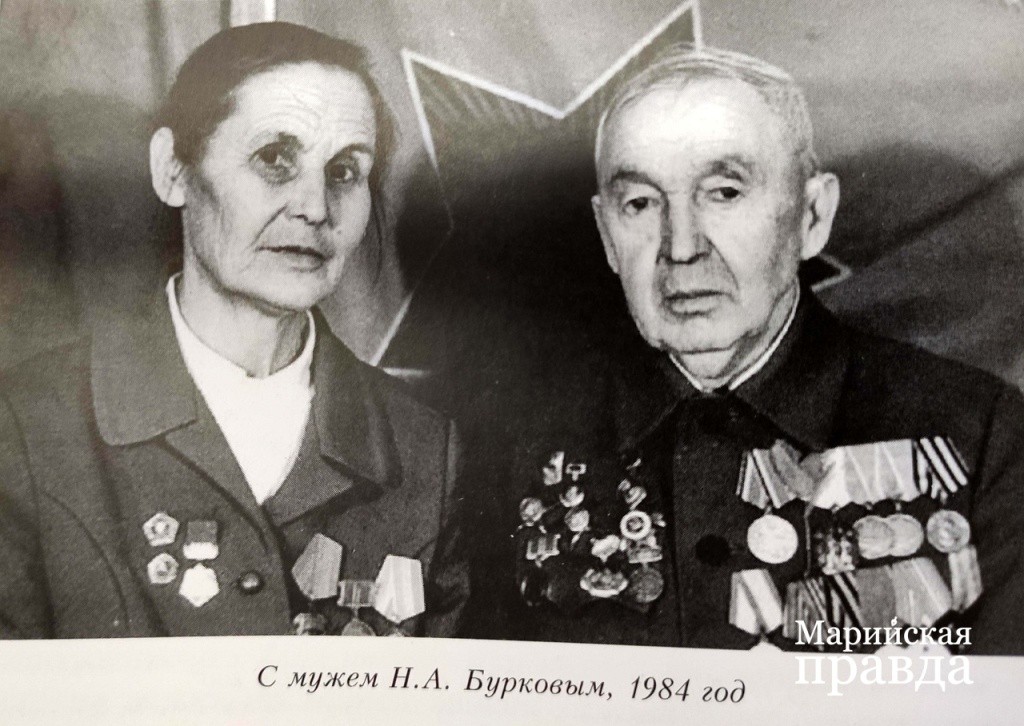 С мужем Николаем Бурковым. Фото 1984 года. С мужем Николаем Бурковым. Фото 1984 года.1.jpg