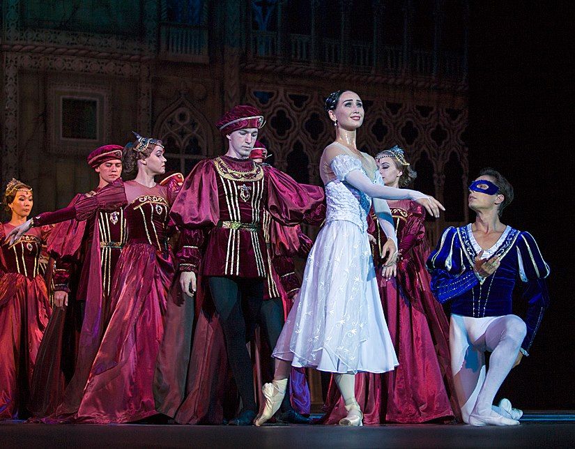 Балет Ромео и Джульетта. Ольга Челпанова и Константин Коротков