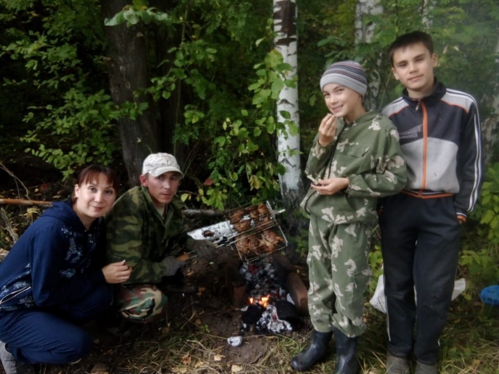 Отдых всей семьей - традиция у Потаевых. (Фото предоставлено Анной Потаевой).