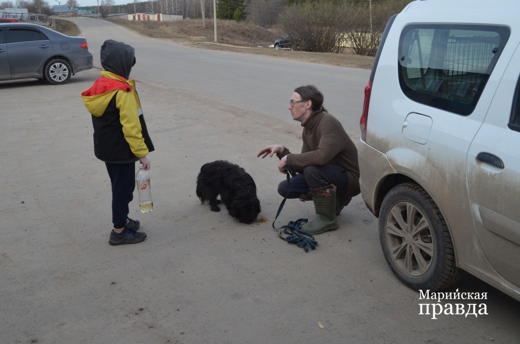 Воспитательная беседа с юным хозяином собачки..jpg