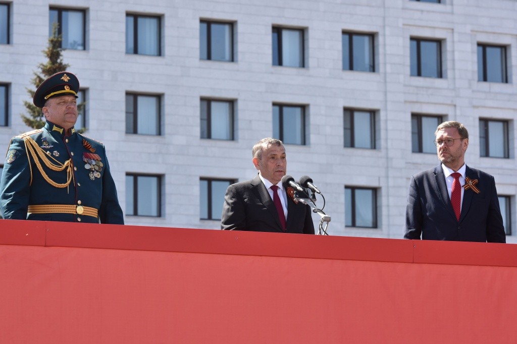 Жителей республики поздравил Глава РМЭ Александр Евстифеев. (Фото пресс-службы Главы РМЭ).