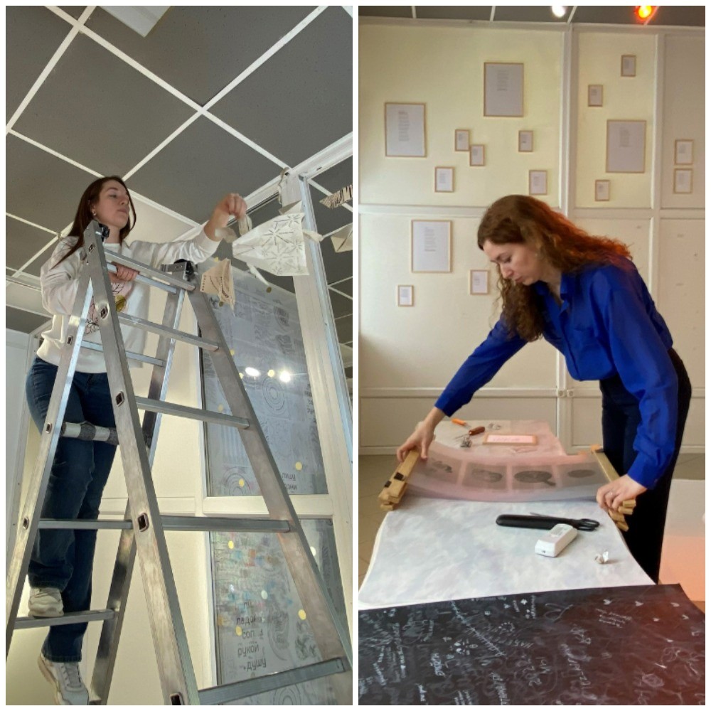 Юлия Приходько и Александра Белоусова справляются со всем сами. Фото предоставлено КВЦ Башня.jpg