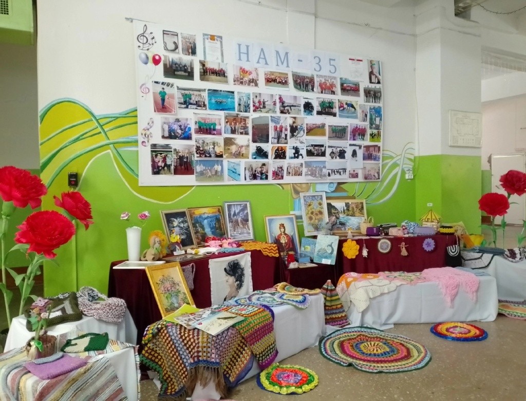 Творческая выставка килемарских мастеров. (Фото предоставлено МРО ВОИ).