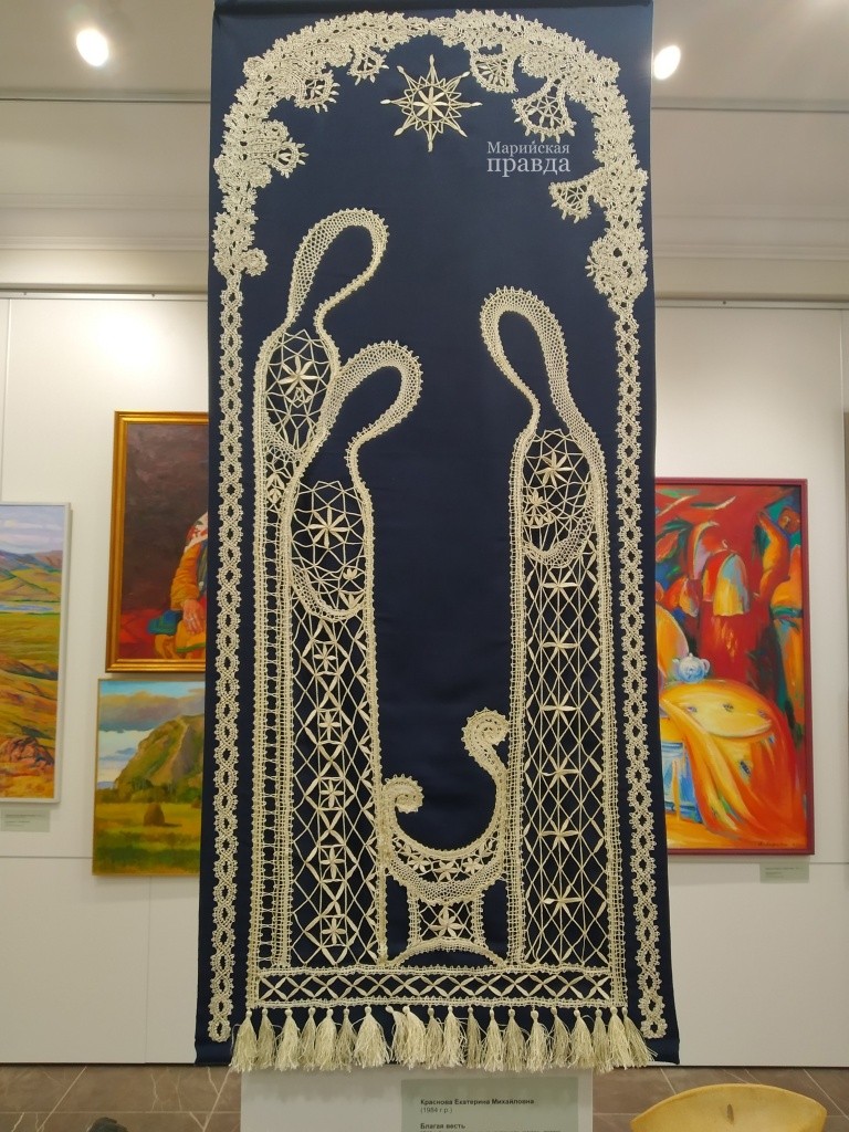 Екатерина Краснова.Благая весть. Коклюшки..jpg