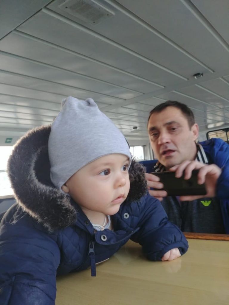 Юрий Александрович и Михаил Юрьевич Синьковские. Фото из семейного архива артиста.jpg