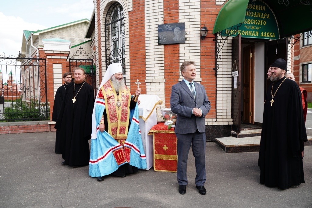 Замминистра культуры, печати и по делам национальностей РМЭ Игорь Садовин представлял светскую власть, которая поддерживает сохранение духовных традиций. (Фото Виктории Соловьевой, пресс-служба епархии).