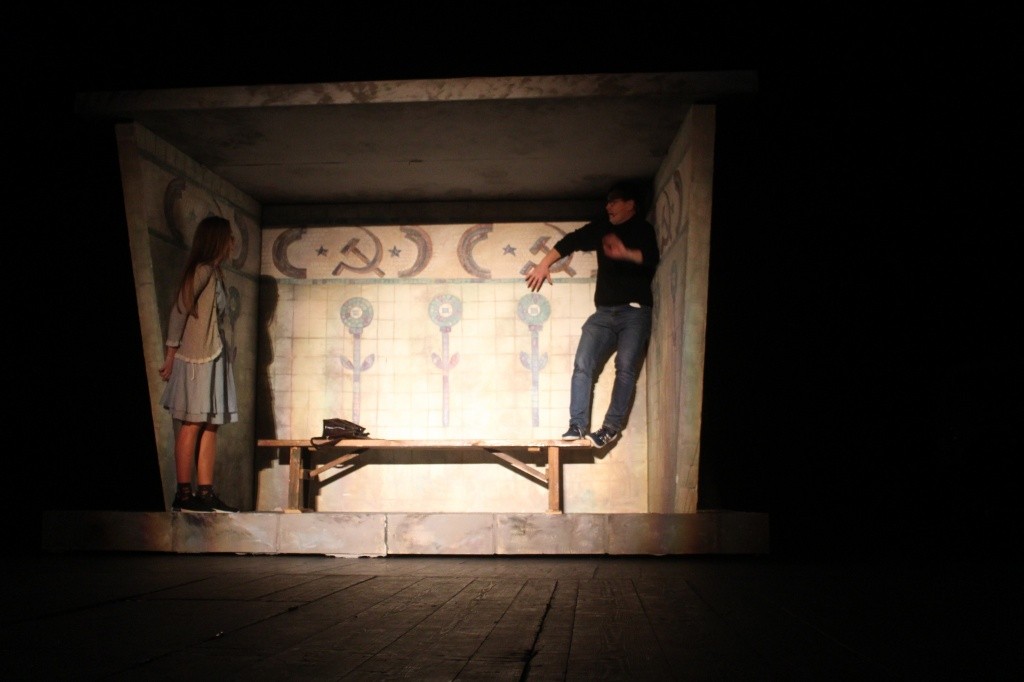 Репетиции спектакля Гамлет. Машина. Цемент. идут полным ходом. фото предоставлено театром..JPG