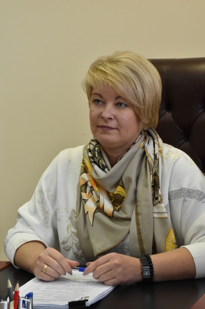 Министр соцразвития РМЭ Марина Островская. (Фото Андрея Антонова).