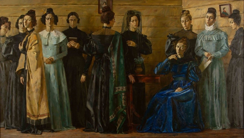 Над картиной Во глубине сибирских руд... художник работал 10 лет. Фото предоставлено Валерияем Чеботкиным.jpg