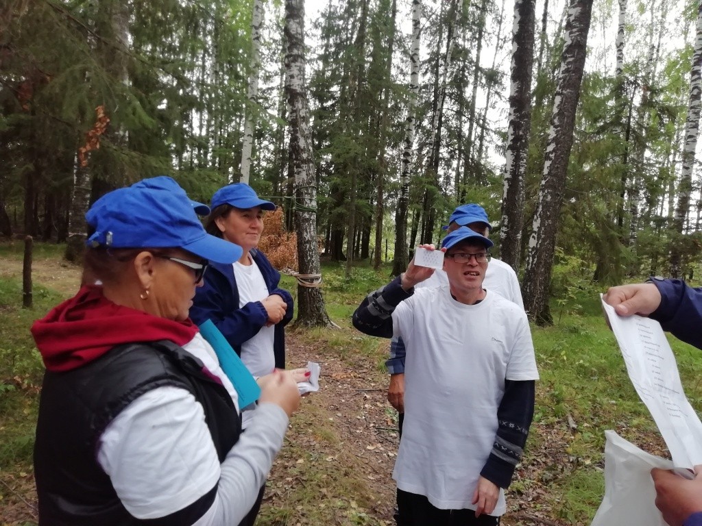 В Мари-Турекском районе прошла туриада. (Фото предоставлено МРО ВОИ).
