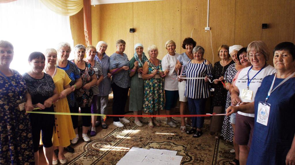 "Серебряные" волонтеры республики - команда единомышленников. (Фото предоставлено Натальей Моровой).