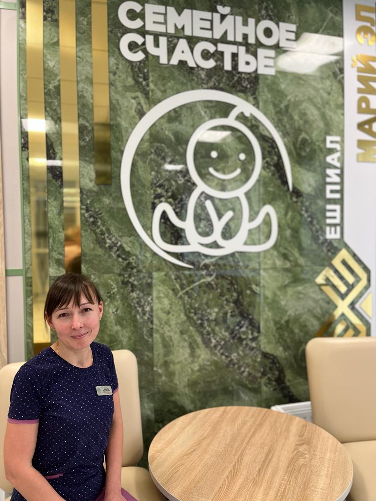 Ирина Чеботарева трудится в Перинатальном центре 20 лет. (Фото предоставлено Ольгой Бирючевой/Минздрав РМЭ).