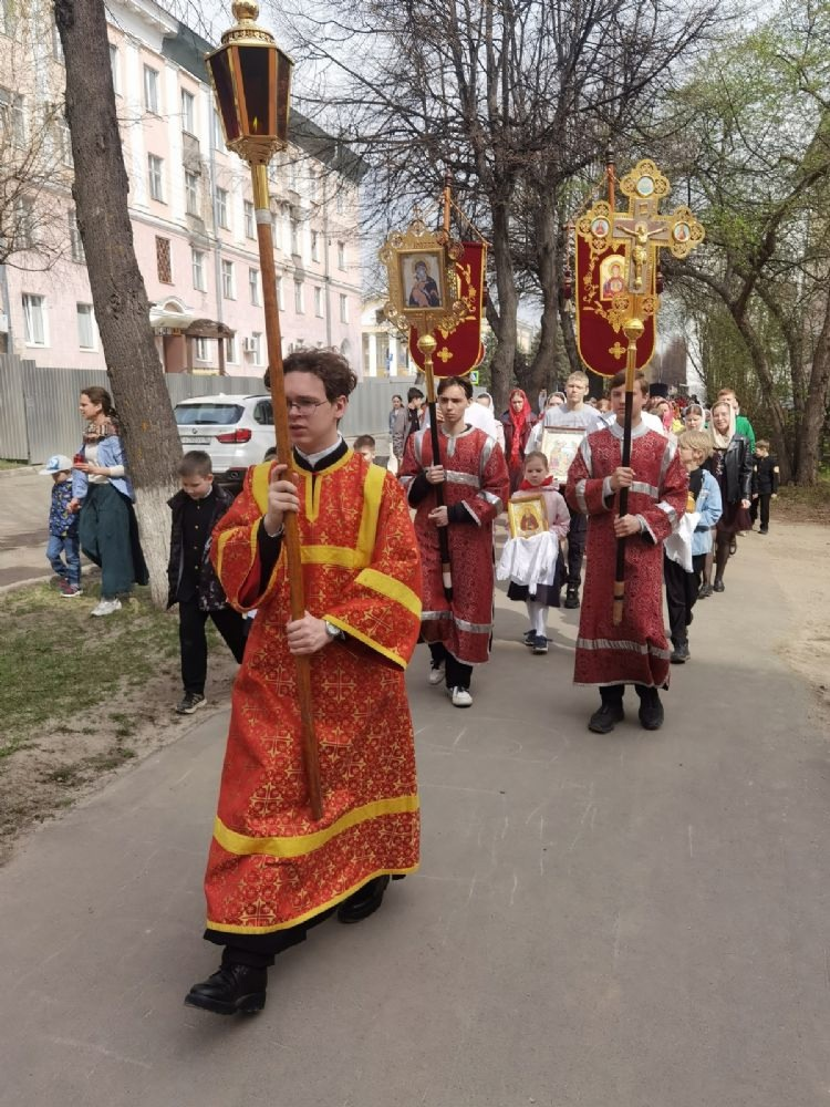детский крестный ход