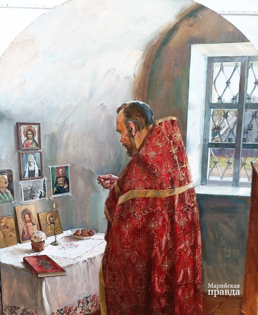 Одна из последних работ мастера называется С нашей Победой , дорогие мои... Фото Марины Оленевой.jpg