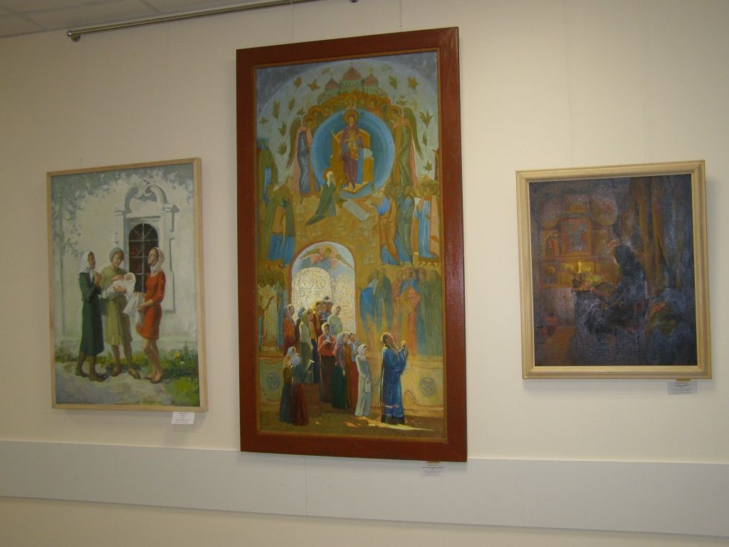 Выставка работ студентов