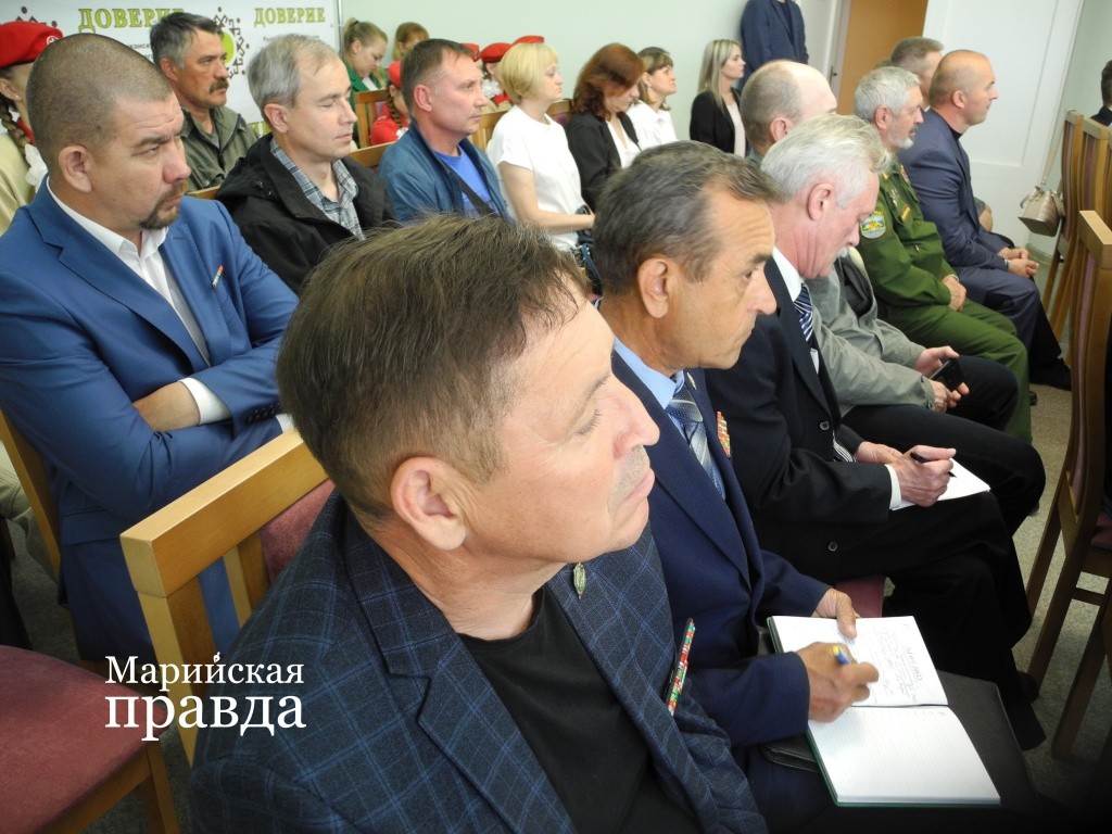 Присутствовавшие ветераны поддержали идею Фонда. (Фото Натальи Кулишовой/"Марийская правда").