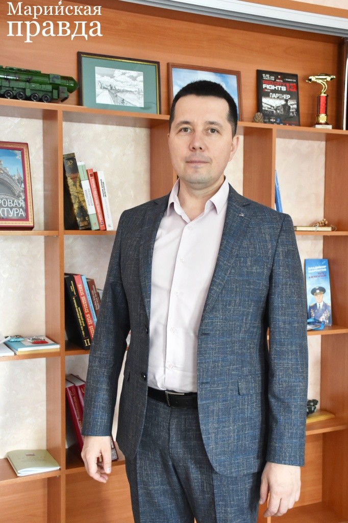 Алексей Чермаков возглавляет филиал ВГТРК ГТРК Марий Эл с 2020 года.JPG