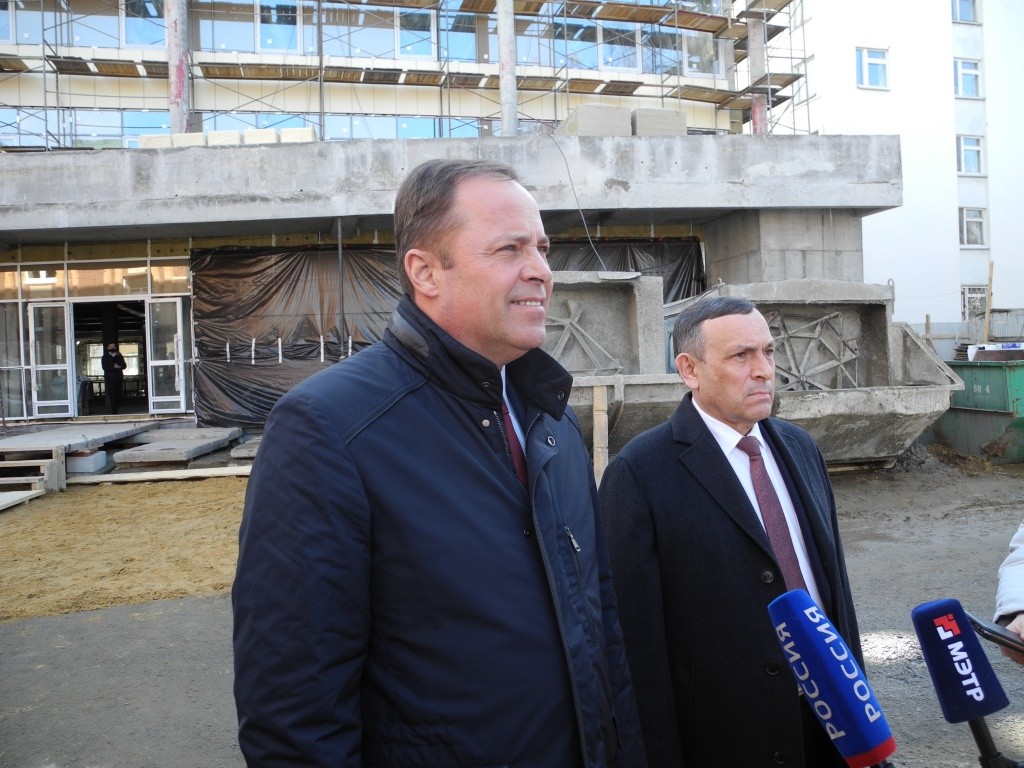 Полпред Президента РФ в ПФО и Глава Марий Эл поделились впечатлениями и планами на будущее. (Фото Натальи Кулишовой).