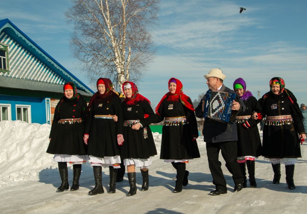 Масленицу отметили как полагается, с песнями и плясками