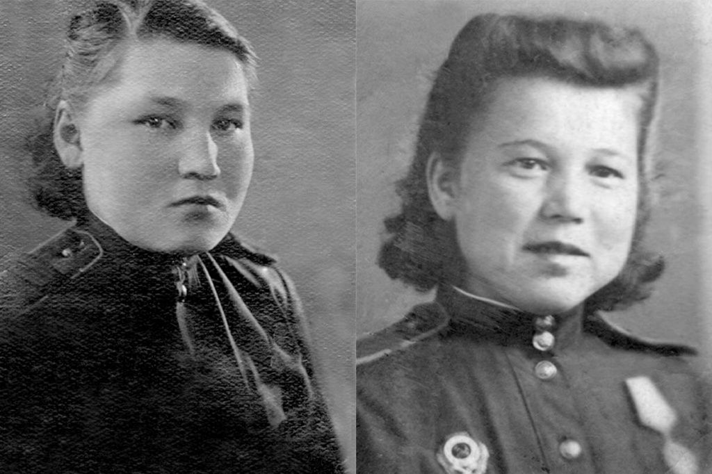 Зоя Семенова и Ольга Леонтьева