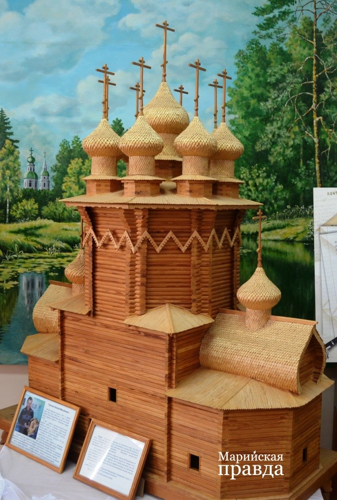 Первый храм Горохова стал экспонатом районного музея. Первый храм Горохова стал экспонатом районного музея..jpg