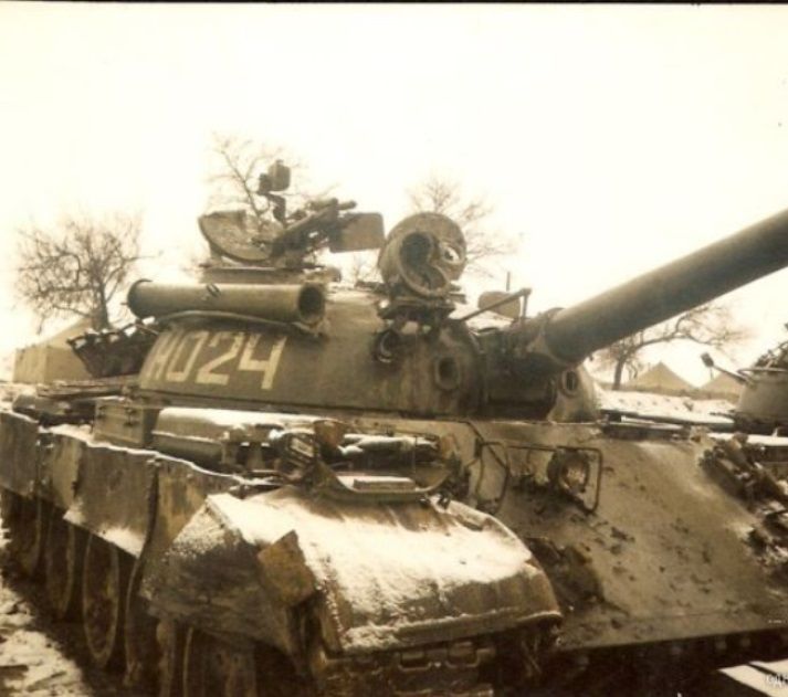 Боевой танк Рената Магсумова до повреждений. (Фото предоставлено Ренатом Магсумовым).