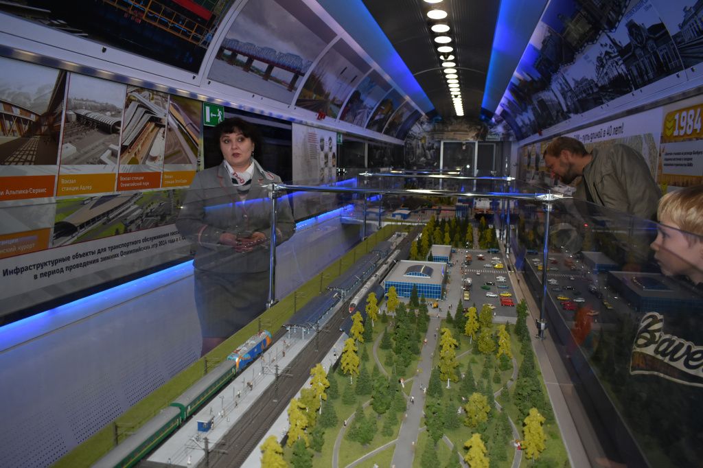 Макет железнодорожного вокзала Макет железнодорожного вокзала