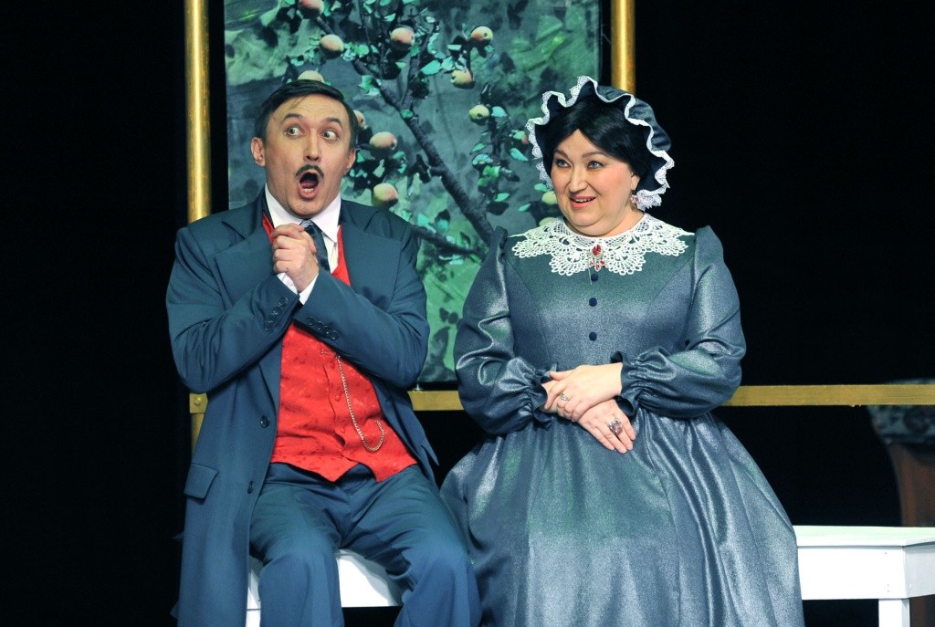 Отрывок спекаткля Правда - хорошо, а счастье - лучше. Мавра Тарасовна - нар. арт. РМЭ Светлана Никитина.jpg