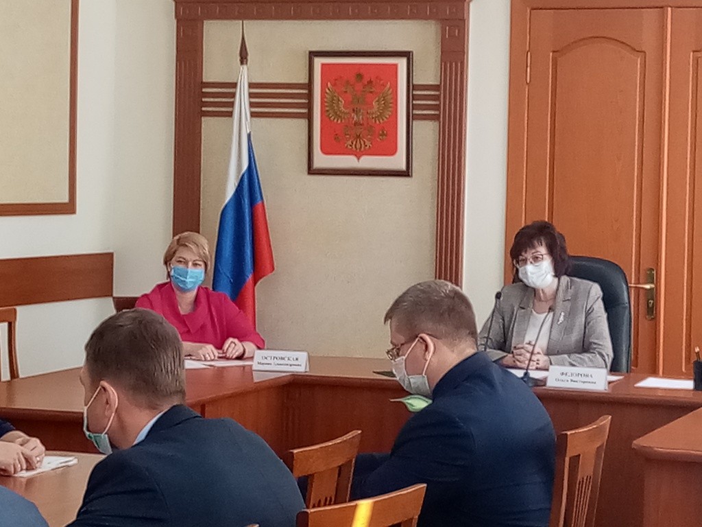 Круглой стол провела заместитель Председателя Правительства РМЭ Ольга Федорова. (Фото Натальи Кулишовой).